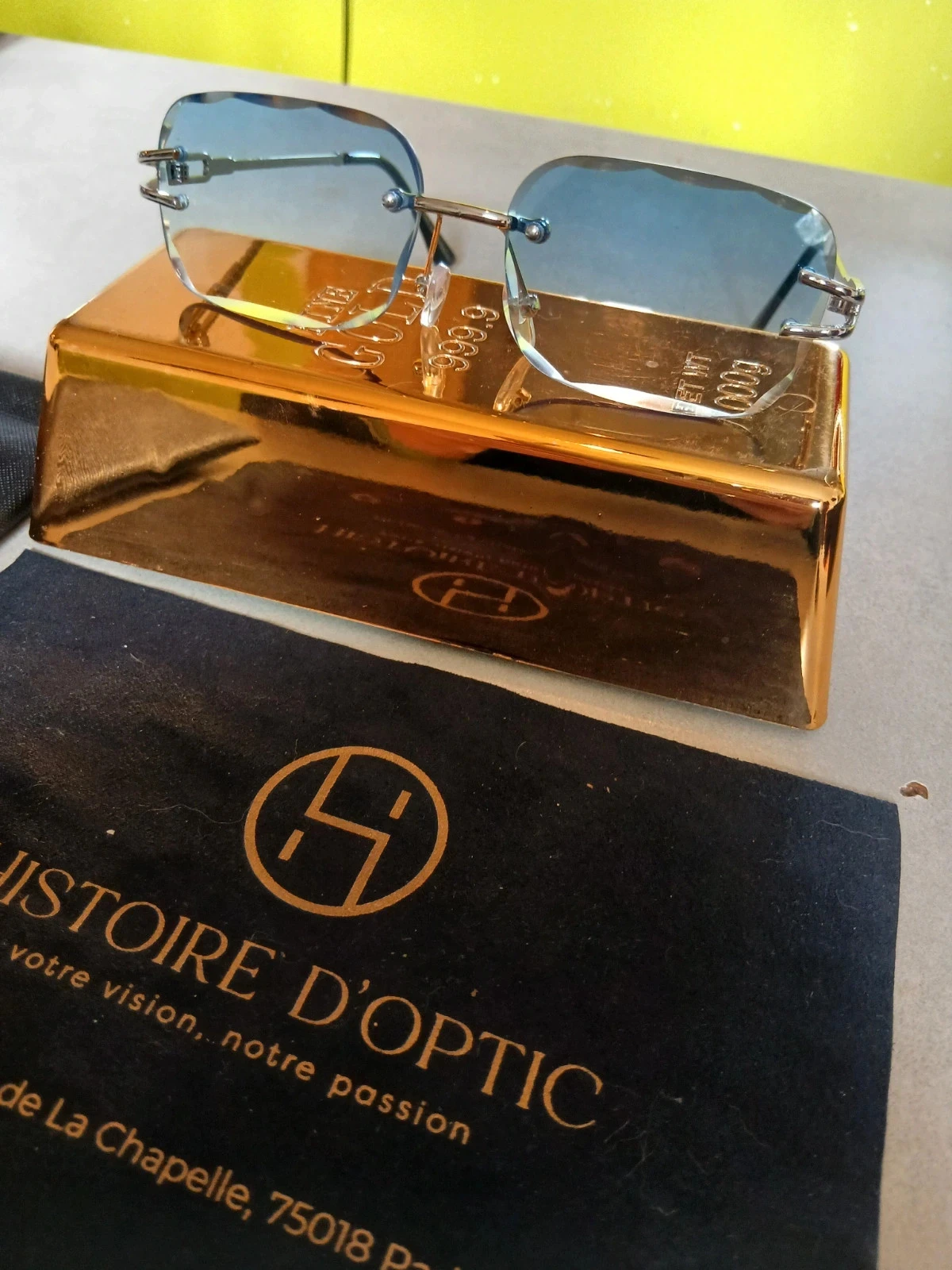 Lunettes de Soleil Histoire d’Optic Paris – Diamond Cut & Verres Dégradés